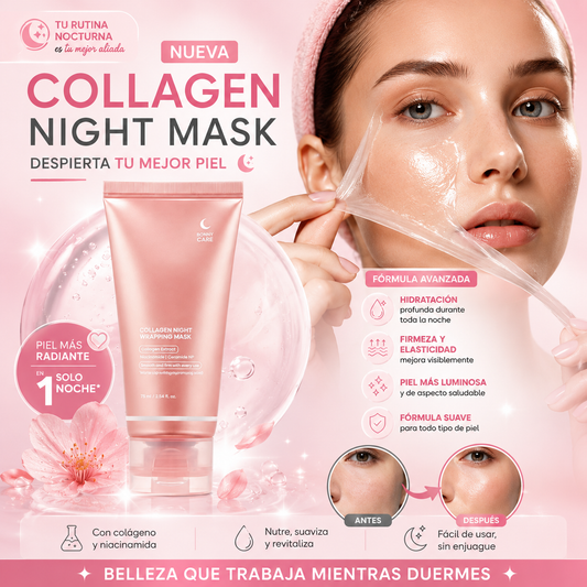 Collagen night wrapping mask