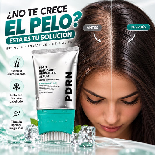 Sérum capilar PDRN para el crecimiento.